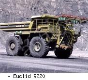 Карьерные самосвалы внедорожные Euclid R220