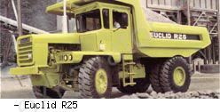 Карьерные самосвалы внедорожные Euclid R25