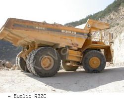 Карьерные самосвалы внедорожные Euclid R32C