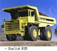 Карьерные самосвалы внедорожные Euclid R35