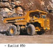 Карьерные самосвалы внедорожные Euclid R50
