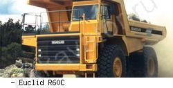 Карьерные самосвалы внедорожные Euclid R60C