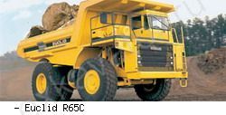 Карьерные самосвалы внедорожные Euclid R65C
