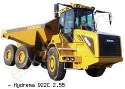 Шарнирно-сочлененные самосвалы Hydrema 922C 2.55
