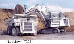Карьерные самосвалы внедорожные Liebherr T252
