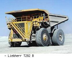 Карьерные самосвалы внедорожные Liebherr T282 B