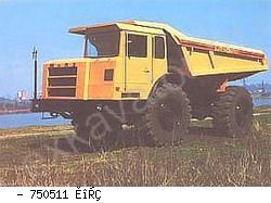 Карьерные самосвалы внедорожные МоАЗ 750511 
