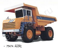 Карьерные самосвалы внедорожные БелАЗ 75474 