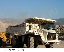 Карьерные самосвалы внедорожные Terex TR 60 