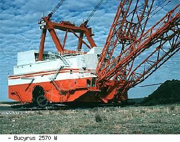 Драглайны экскаваторы Bucyrus 2570 W
