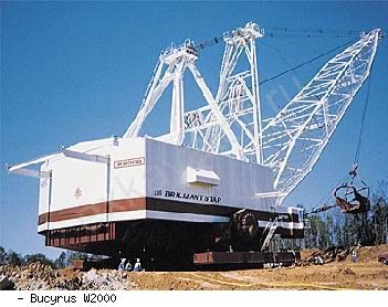 Драглайны экскаваторы Bucyrus W 2000