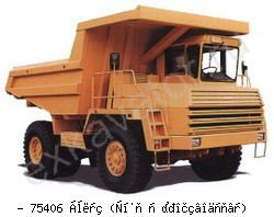 Карьерные самосвалы внедорожные БелАЗ 75406