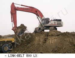 Карьерные экскаваторы гидравлические Link-Belt 800LX
