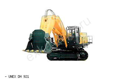 Карьерные экскаваторы гидравлические UNEX DH 921