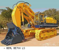 Карьерные экскаваторы гидравлические BEML BE700-LS