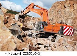 Карьерные экскаваторы гидравлические Hitachi ZX850LC-3