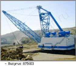 Драглайны экскаваторы Bucyrus 8750 D3