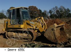 Карьерные погрузчики гусеничные John Deere 655C