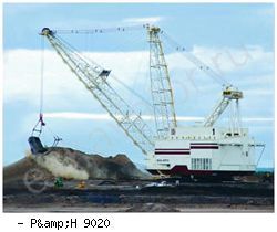 Драглайны экскаваторы P&H 9020