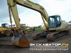 Гусеничные экскаваторы Komatsu PC200LC-6K