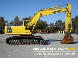 Гусеничные экскаваторы Komatsu PC200-2