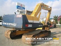 Гусеничные экскаваторы Komatsu PC200-5