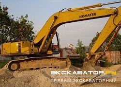 Гусеничные экскаваторы Komatsu PC200-6L