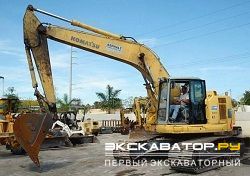 Гусеничные экскаваторы Komatsu PC228USLC-6