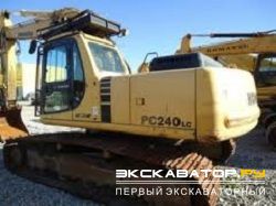 Гусеничные экскаваторы Komatsu PC240LC-6
