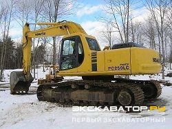 Гусеничные экскаваторы Komatsu PC250LC-6LE