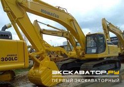 Гусеничные экскаваторы Komatsu PC300HD-6LC