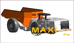 Подземные самосвалы Sandvik TC390 (DFP 30 DT)