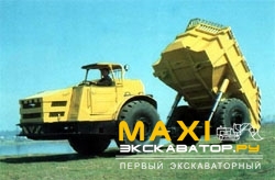 Подземные самосвалы МоАЗ 7405-9586