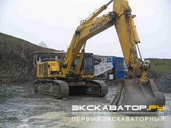 Гусеничные экскаваторы Komatsu PC600
