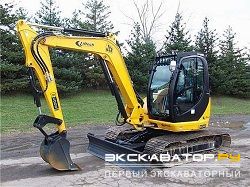 Гусеничные экскаваторы JCB 8080