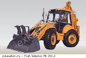 Экскаваторы-погрузчики Fiat Kobelco FB 200.2