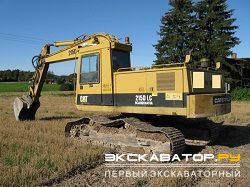Гусеничные экскаваторы Caterpillar 215D LC