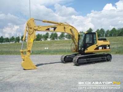 Гусеничные экскаваторы Caterpillar 318C LN