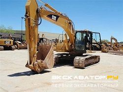 Гусеничные экскаваторы Caterpillar 320C LU