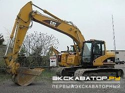 Гусеничные экскаваторы Caterpillar 320C LRR