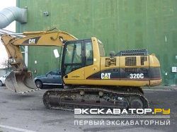 Гусеничные экскаваторы Caterpillar 320CS