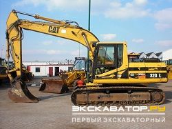 Гусеничные экскаваторы Caterpillar 320L