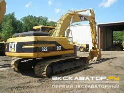 Гусеничные экскаваторы Caterpillar 322