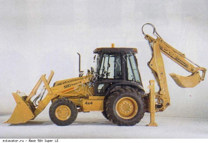 Экскаваторы-погрузчики Case 580 Super LE