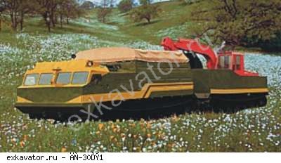 Нестандартные экскаваторы Витязь ДТ-30ПЭ1
