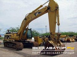 Гусеничные экскаваторы Caterpillar 345B II
