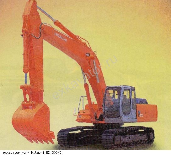 Гусеничные экскаваторы Hitachi EX300-5