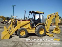 Экскаваторы-погрузчики Caterpillar 416B