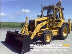 Экскаваторы-погрузчики Caterpillar 438 II