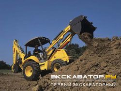 Экскаваторы-погрузчики New Holland B95LR